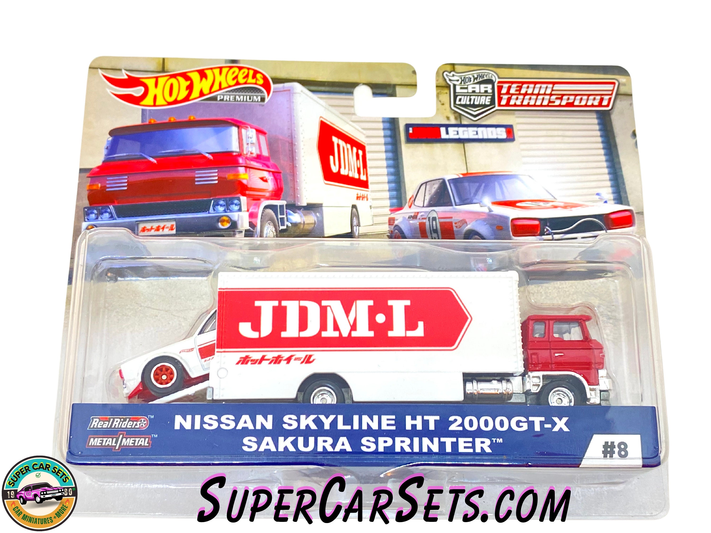Nissan Skyline HT 2000GT-X Sakura Sprinter - Hot Wheels Team