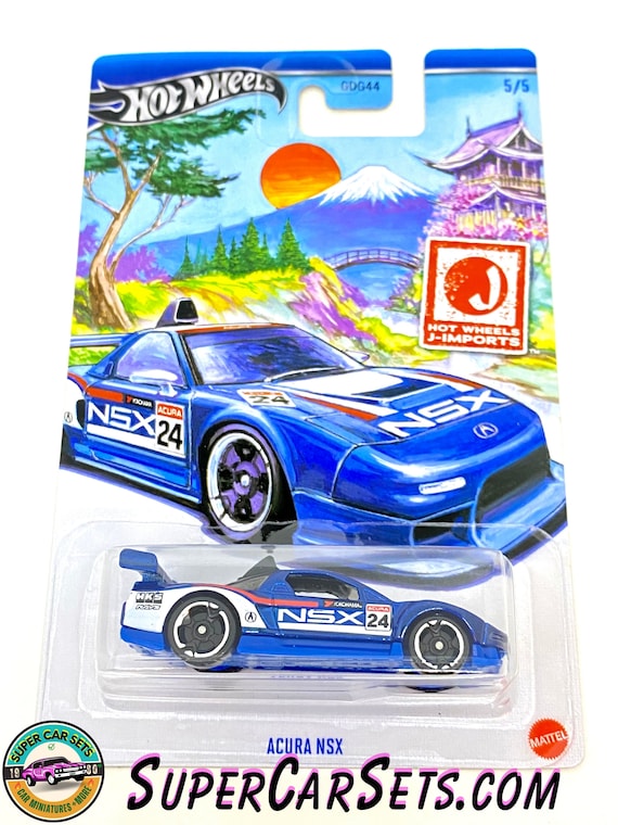 HOT WHEELS ACURA NSX J-IMPORTS EXCLUSIVE SERIES #24 HKS JAPAN CAR
