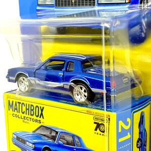 Matchbox 1988 Chevy Monte Carlo LS - Colecionador 21/22 - Hobbies e