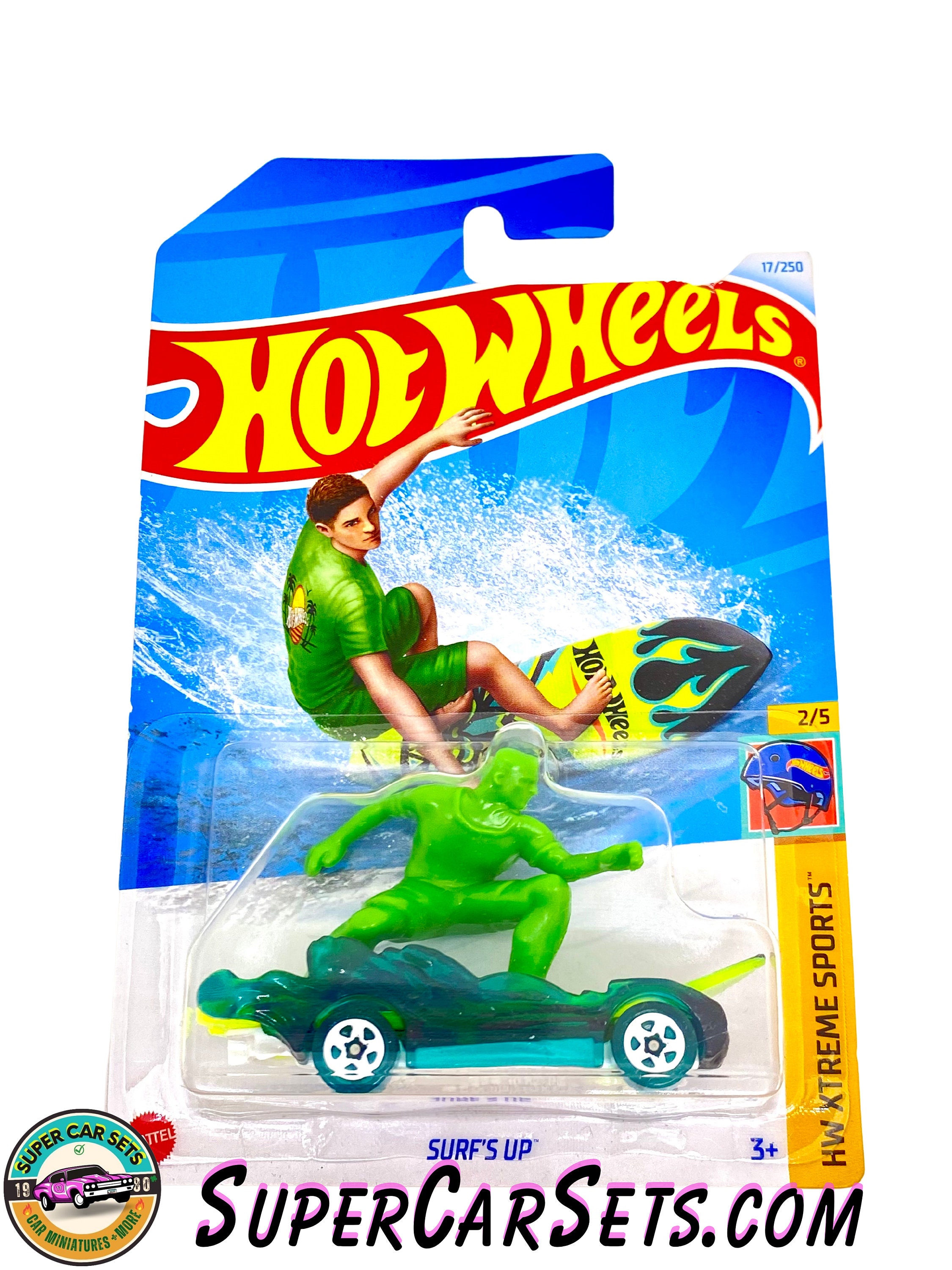 Surfs up green Colour Hot Wheels HW Xtreme Sports 2024 2 5 17 250 card Slightly Damaged Etsy