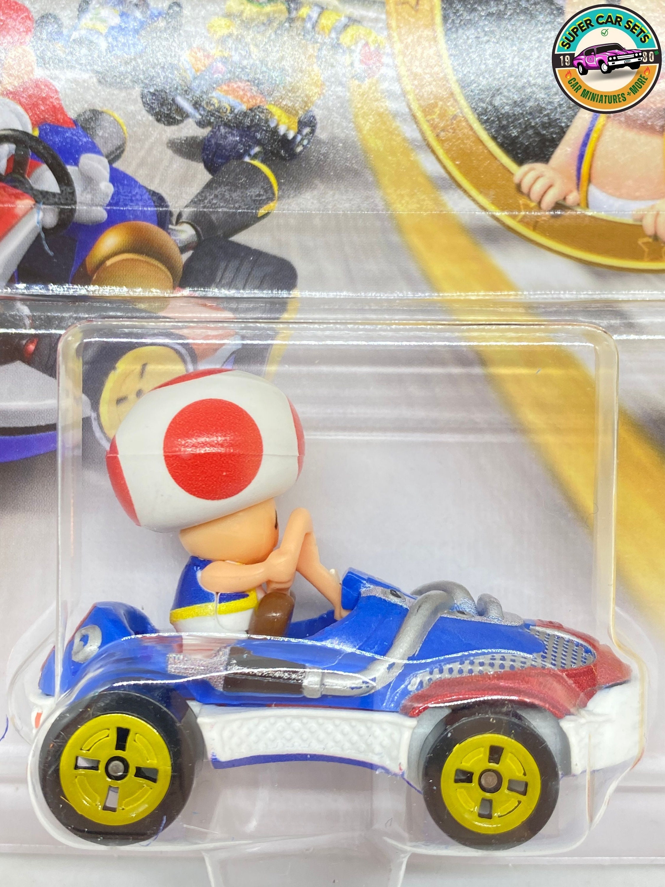 Hot Wheels Mario Kart Toad, Sneeker Vehicle 