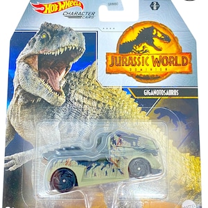 Jurassic World  Giganotosaurus (2/6) - Hot Wheels Characters Cars