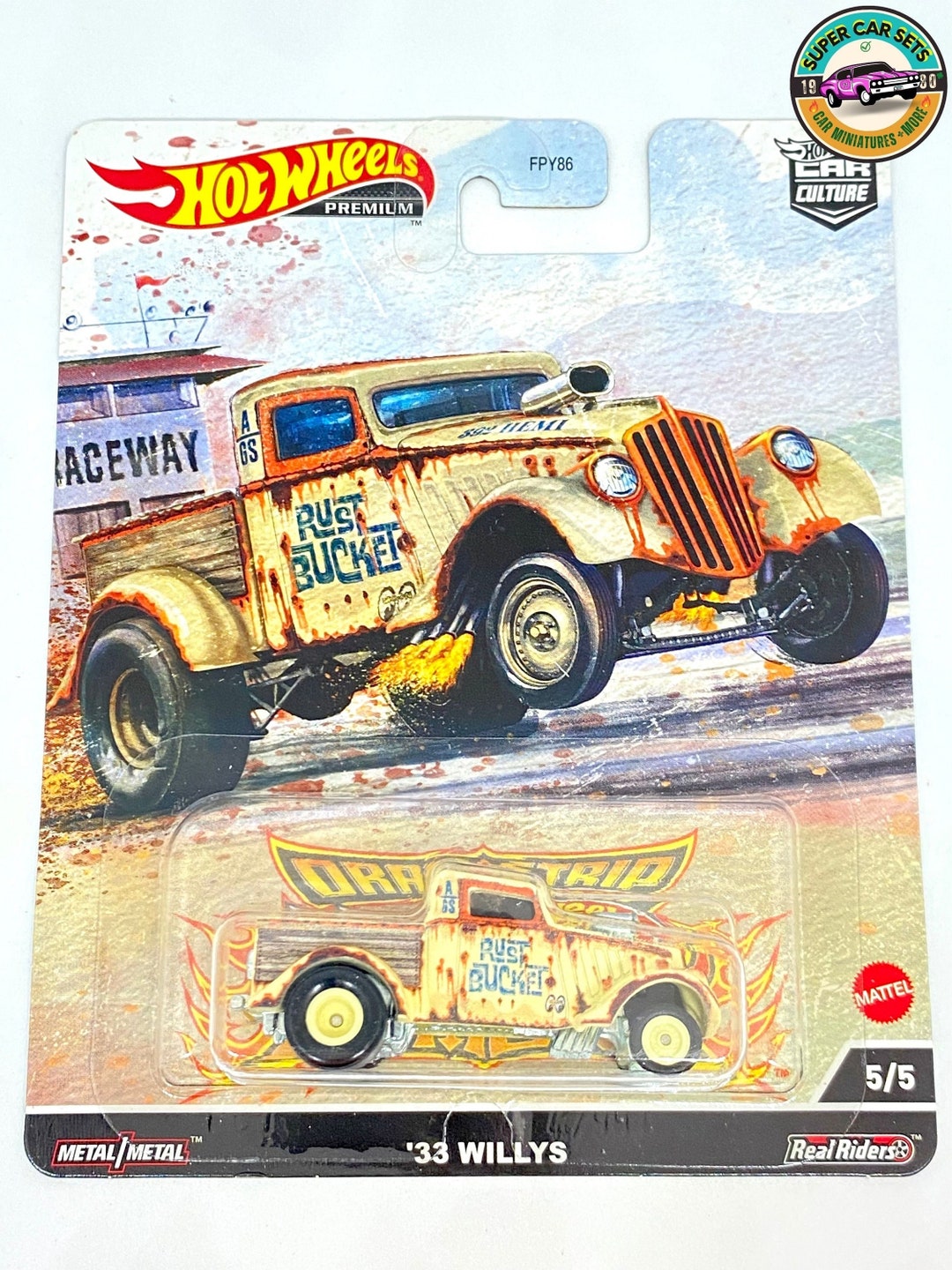 Hot Wheels Premium Car Culture - Drag Strip Demons - '33 Willys (5