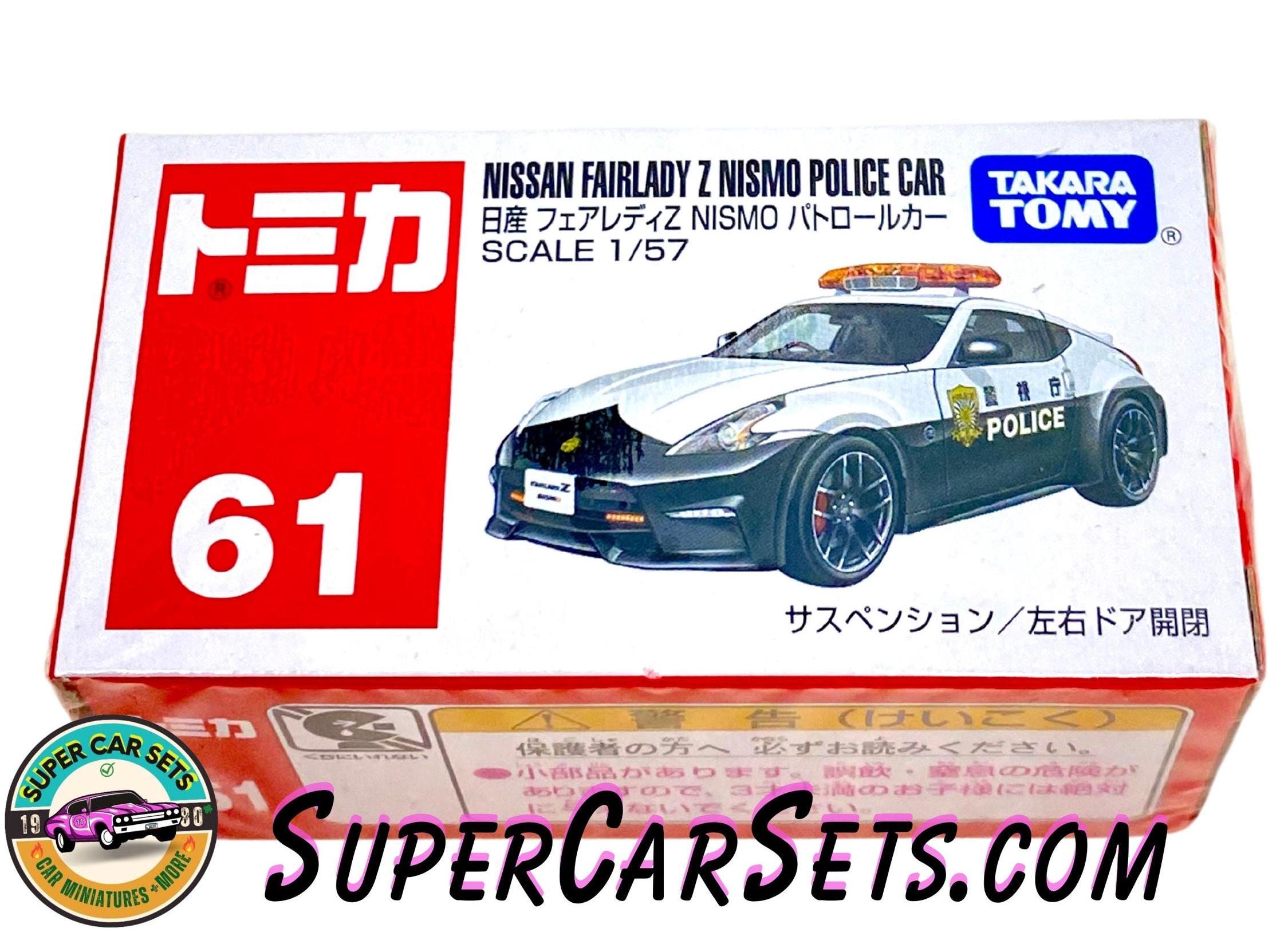 トミカ - (#61) 日産 フェアレディ Z ニスモ パトカー (1:57 スケール