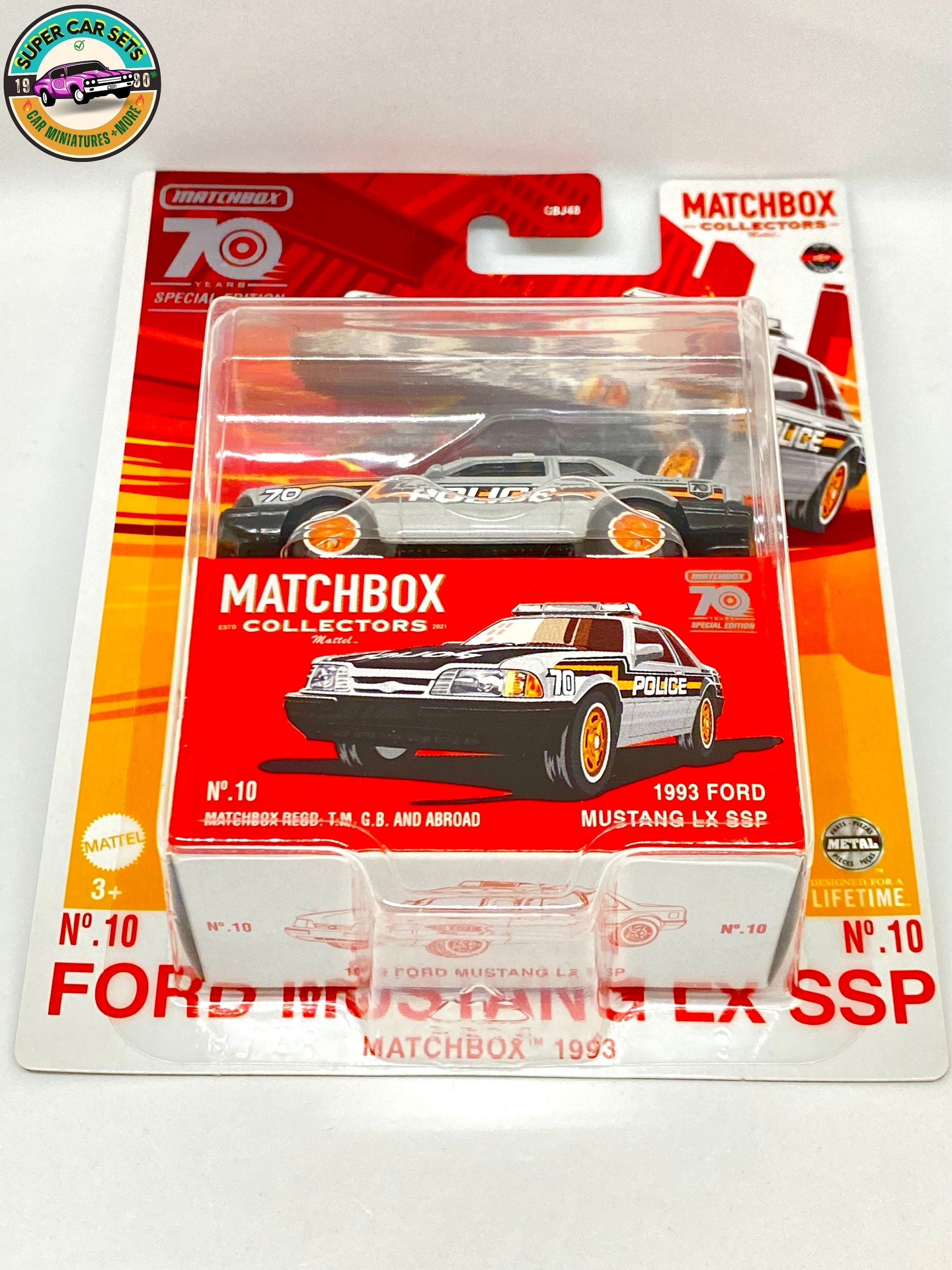 その他 MATCHBOX 1970 Matchbox Collectors - 70 Years Special Edition - (#10) 1993 Ford