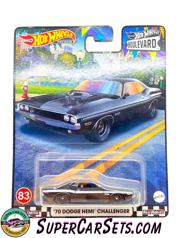 70 Dodge Hemi Challenger - Hot Wheels Premium Boulevard #83 - Etsy