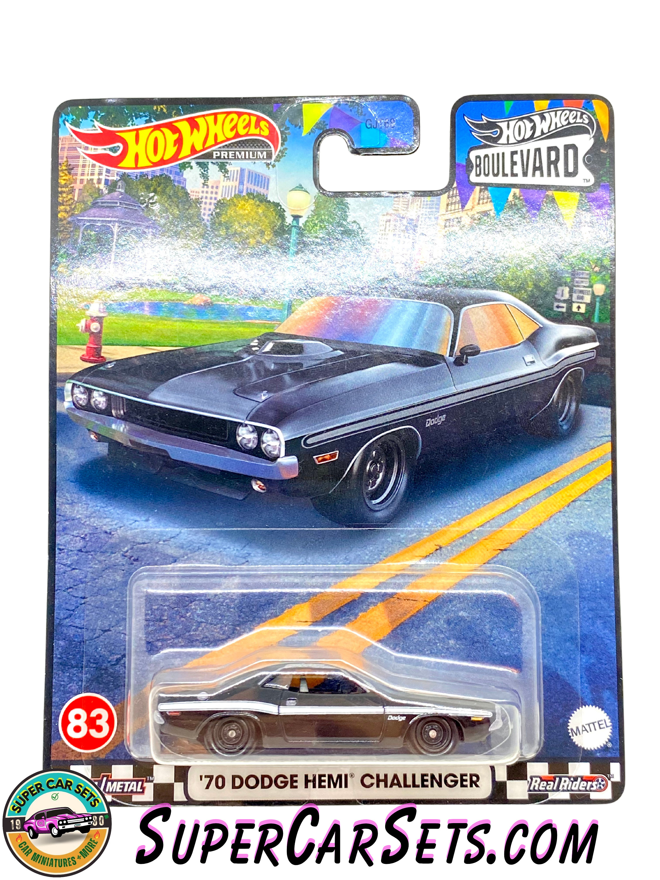 70 Dodge Hemi Challenger - Hot Wheels Premium Boulevard #83 - Etsy