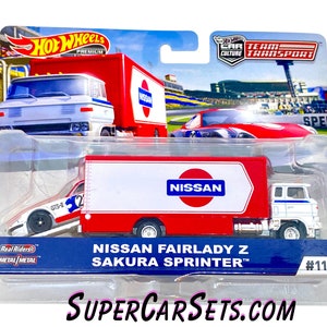 Nissan Fairlady Z Sakura Sprinter - Hot Wheels Team Transport (#11)