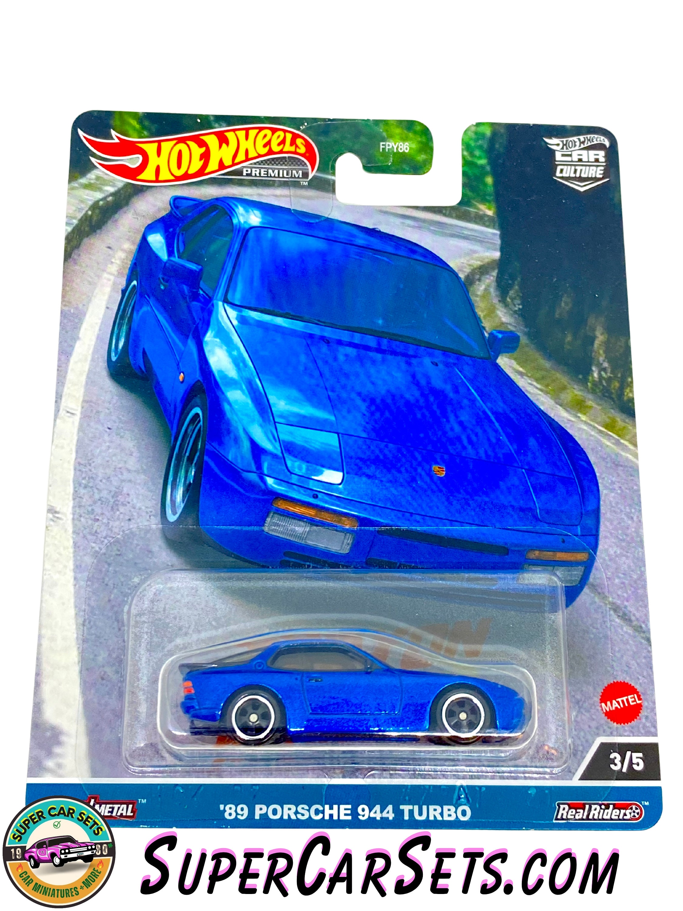 89 Porsche 944 Turbo - Hot Wheels Premium Canyon Warriors (3/5) - Etsy