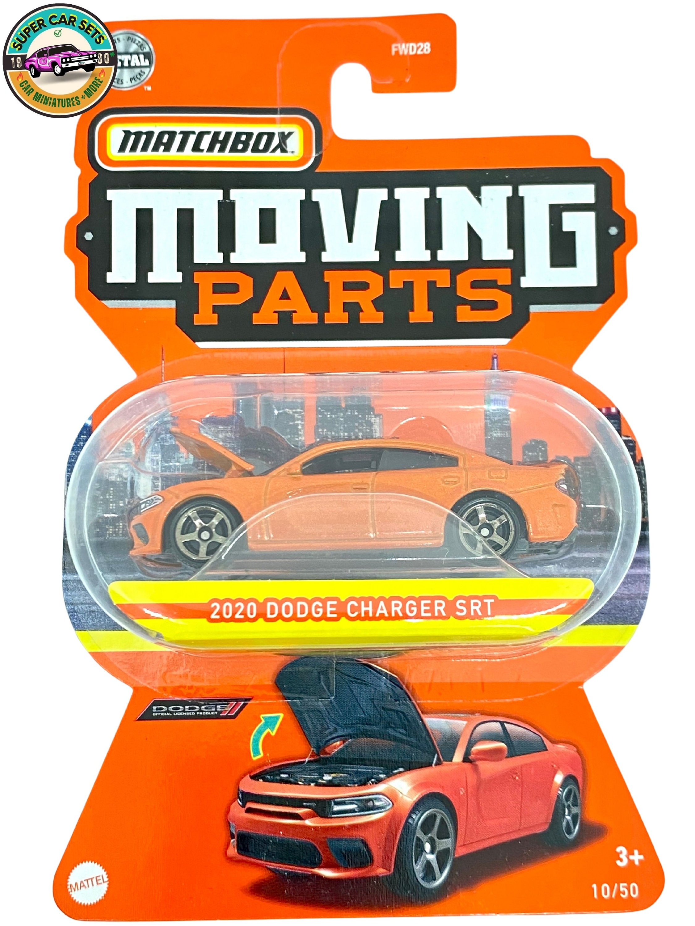 2020 Dodge Charger SRT Matchbox Moving Parts Etsy India