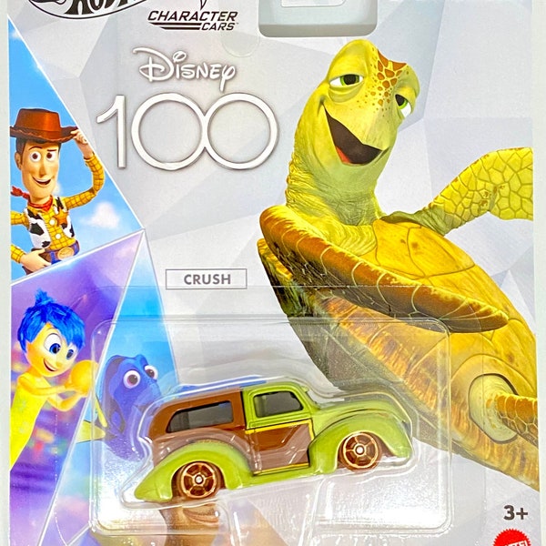 Hot Wheels Character Disney 100 Years - Pixar - Finding Nemo - Crush