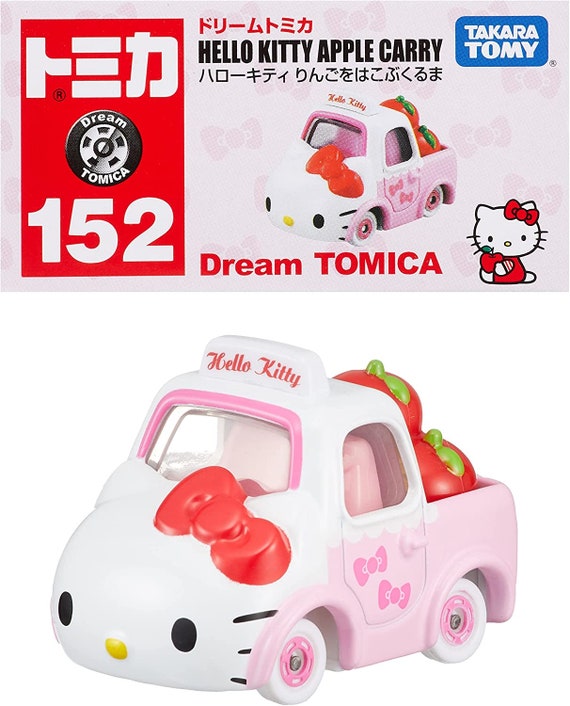 Tomica - Hello Kitty Mini Car With Apple Toy - Etsy