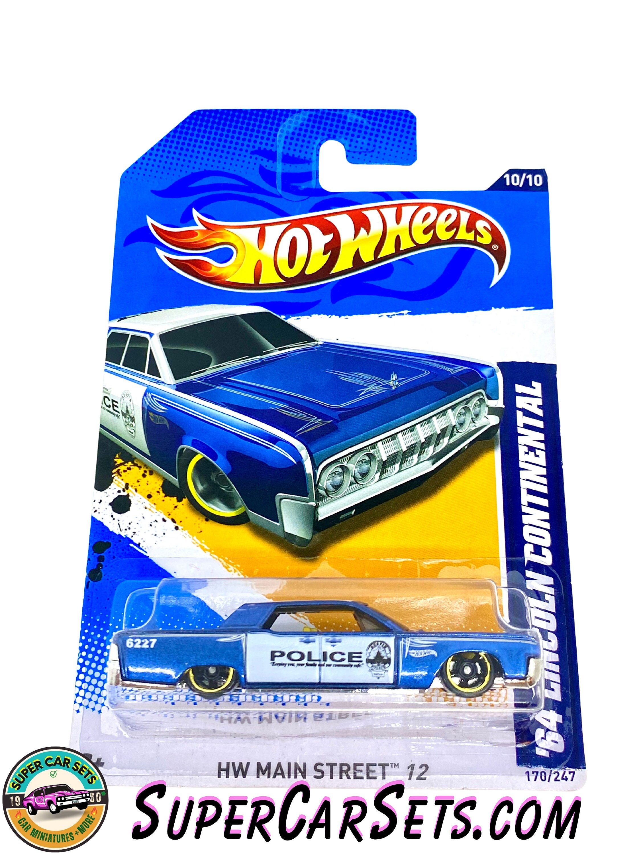 Lincoln Continental 64 (Policía) - Hot Wheels (VINTAGE) (Año de