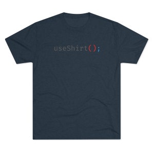 useShirt React Hook - Chemise d'ingénieur logiciel, chemise de programmeur, chemise de codeur, cadeau de développeur, cadeau de vacances, confortable image 10