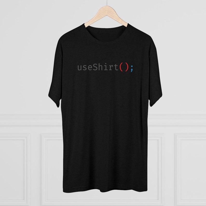 useShirt React Hook - Chemise d'ingénieur logiciel, chemise de programmeur, chemise de codeur, cadeau de développeur, cadeau de vacances, confortable image 4