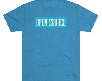 Open Source - Software Engineer Shirt, Programmierer Shirt, Programmierer Shirt, Entwickler Geschenk, Urlaubsgeschenk, Bequem