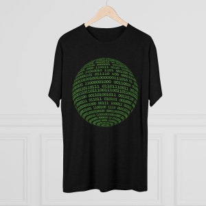 Binary Globe - Software Engineer Shirt, Programmer Shirt, Coder Shirt, Developer Gift, Holiday Gift, Comfortable image 4