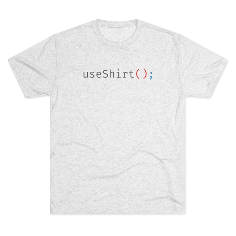 useShirt React Hook - Chemise d'ingénieur logiciel, chemise de programmeur, chemise de codeur, cadeau de développeur, cadeau de vacances, confortable image 5