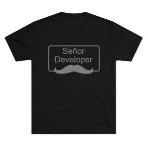 Señor Desarrollador - Camisa de ingeniero de software, camisa de programador, camisa de codificador, regalo de desarrollador, regalo de vacaciones, cómodo