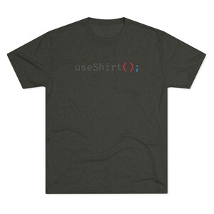 useShirt React Hook - Chemise d'ingénieur logiciel, chemise de programmeur, chemise de codeur, cadeau de développeur, cadeau de vacances, confortable image 9
