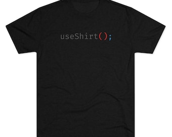 useShirt React Hook - Software Engineer Shirt, Programmeur Shirt, Coder Shirt, Ontwikkelaarscadeau, Vakantiecadeau, Comfortabel