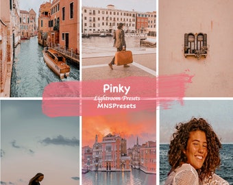 Pinky Lightroom Presets, Mobile & Desktop Filters (Instant Download), Pink