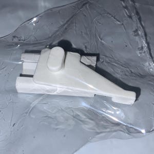 IKEA VIDGA 1/4" Ceiling Bracket White Wall Mount Fitting for Curtain Rail