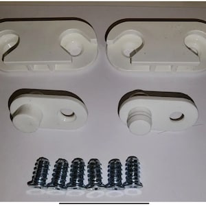2 IKEA Hinge Parts Set Replacement #116713 #110364 HEMNES BISSA - New