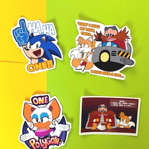 SnapCube Sonic Stickers