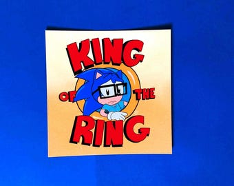 King of the Ring Mini Print