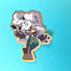 Lanolin the Sheep Sticker