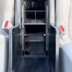 Armrest Storage Insert for Honda CR-V 2017-2019 Customizable Console Organizer Deep Pockets