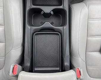 Organizador de consola personalizable con bolsillos profundos para reposabrazos del Honda CR-V 2017-2019.