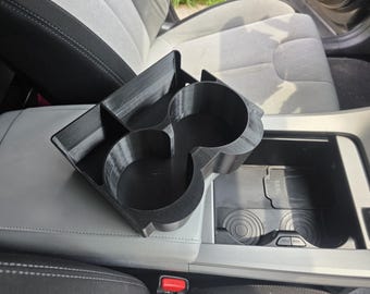 Portavasos doble de tamaño completo para Hyundai Palisade Yeti Stanley 2019-2025 (99 mm o 94 mm) con muesca