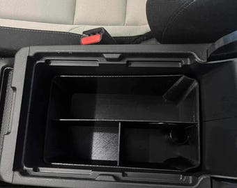 Compartimento de almacenamiento en el reposabrazos para Honda CR-V 2023-2026. Organizador de consola con bolsillos profundos.