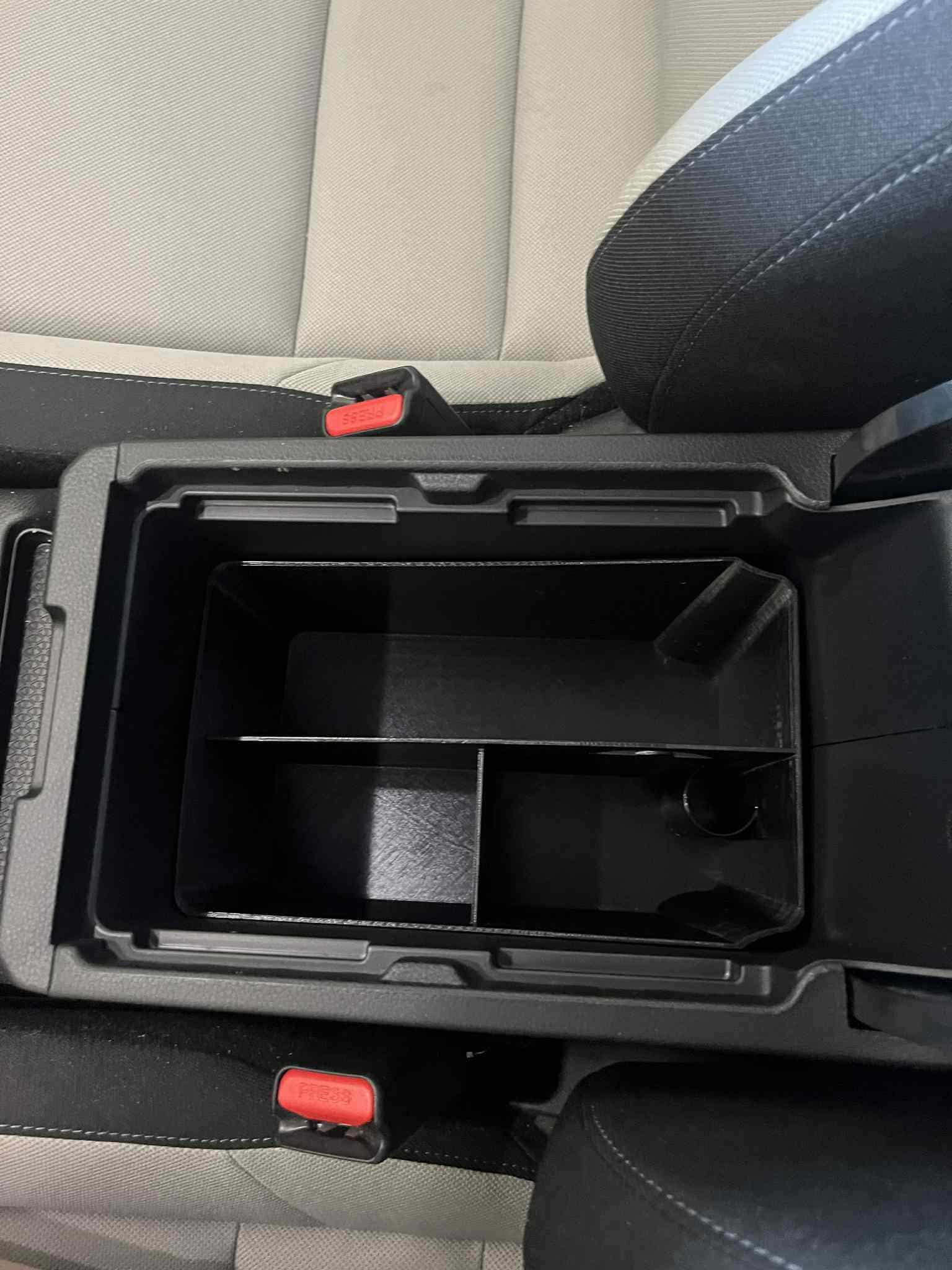 Boîte De Rangement Pour Accoudoir Honda CRV 2012-2016 - Noir, Installation Sans Vis