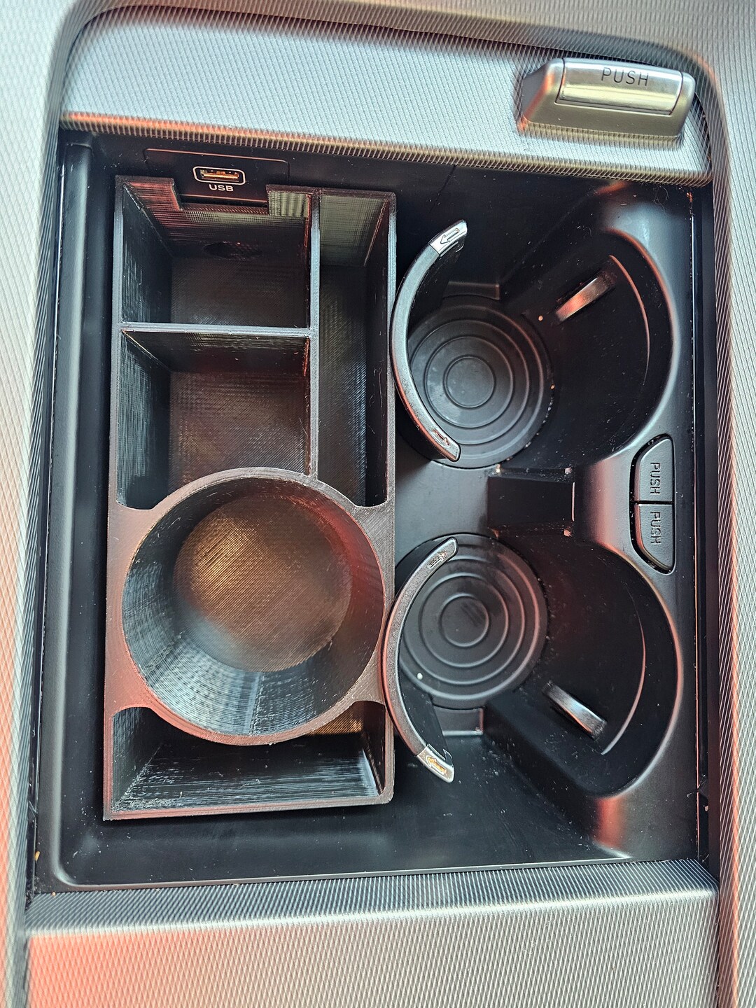 Large Organizer Hyundai Palisade 2019 2025 Console Tray Accessory Three