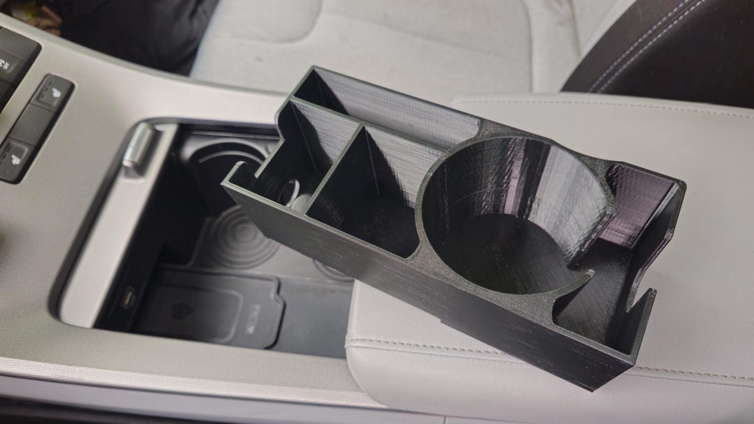 Extra Cup Organizer Hyundai Palisade 2019 - 2025 Console Tray Accessory ...