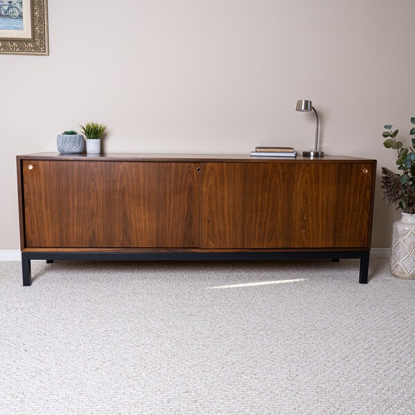 SOLD** Mid Sentury Modern Teak Sideboard or Buffet | Refinished MCM Furniture Piece, Contemporary Design