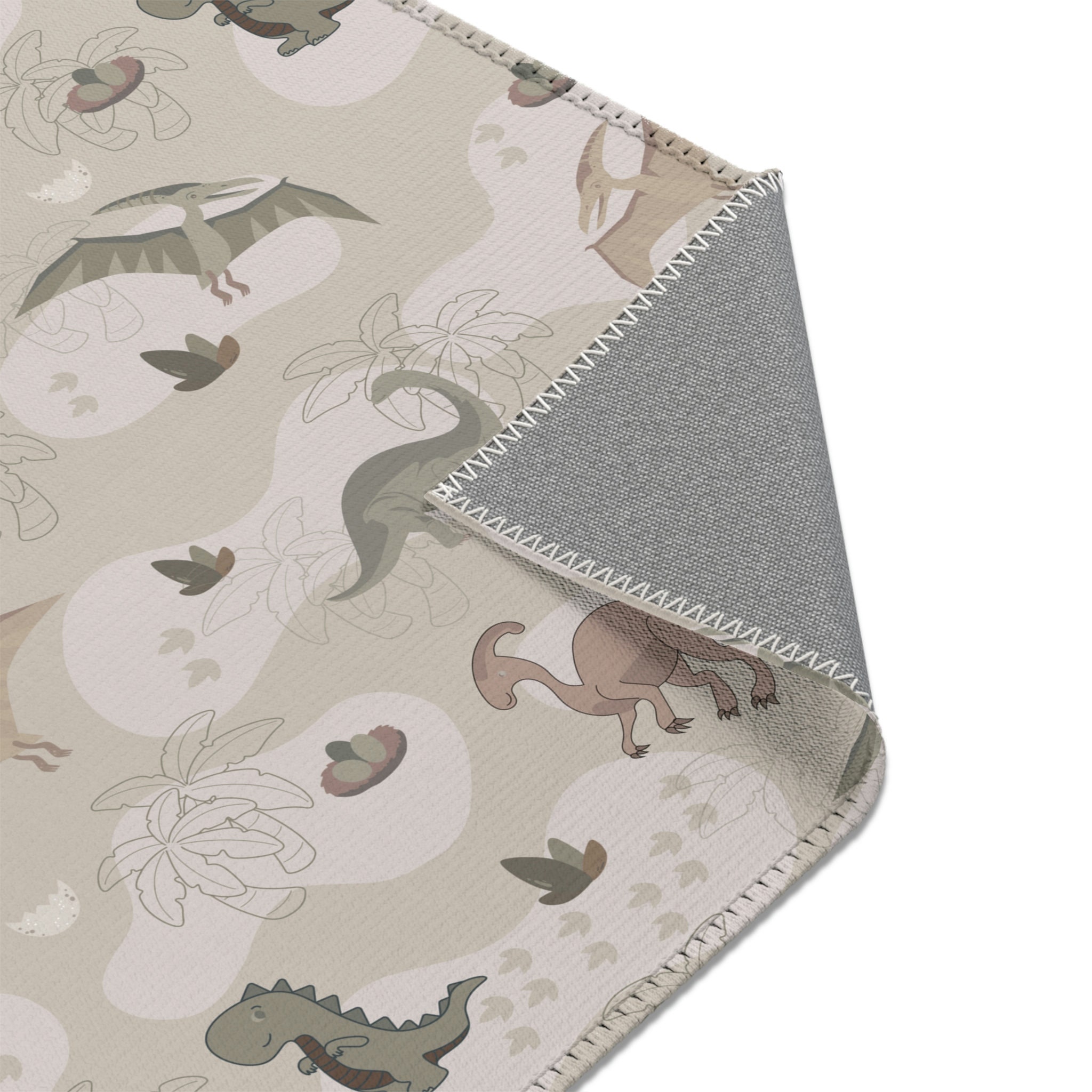 Kids Rug Dinosaurs Neutral Aesthetic Rug Dinosaur Gifts Boy Girl Dinosaur Rug Boys Dinosaur