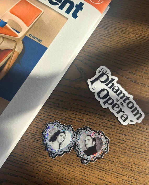 The phantom of the opera stickers | dark fantasy stickers | dark academia stickers | dark romance stickers
