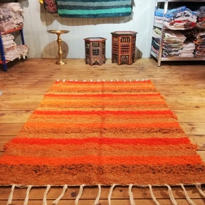 Orange teppich