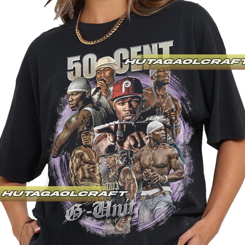 Limited 50 Cent G-unit Vintage T-shirt Gift for Woman and Man - Etsy