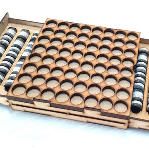 Othello Board Game digitale bestanden, DXF lasergesneden 3 mm