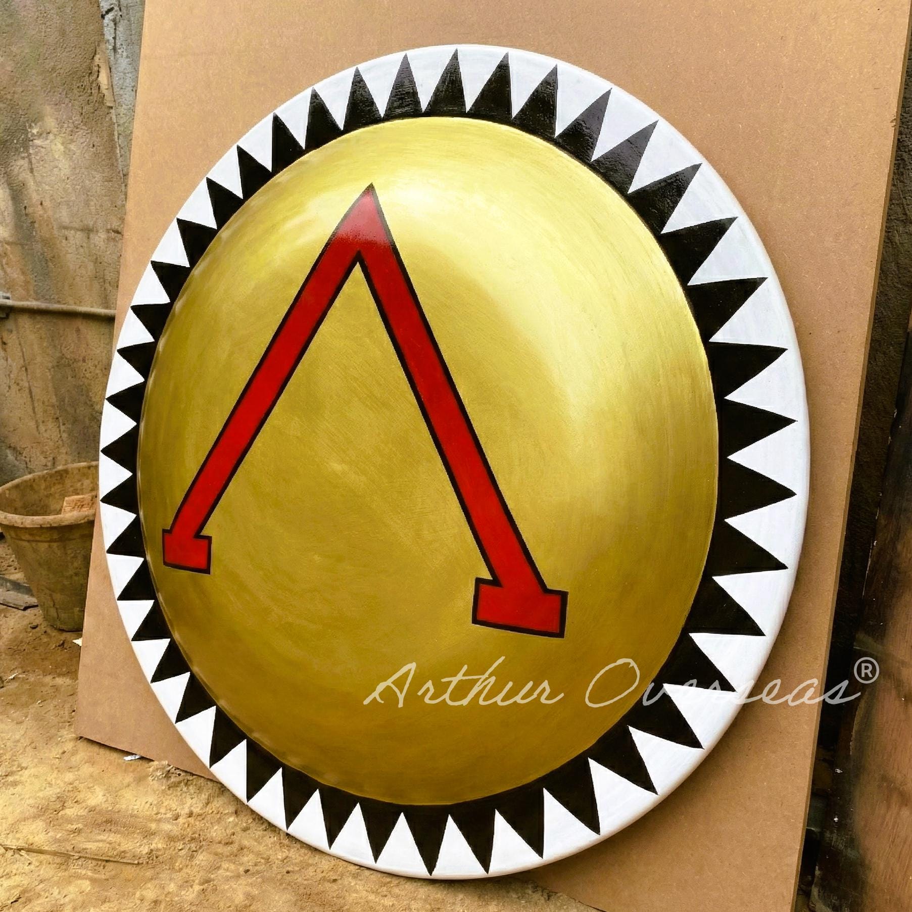 Spartan Greek Hoplite Shield 35