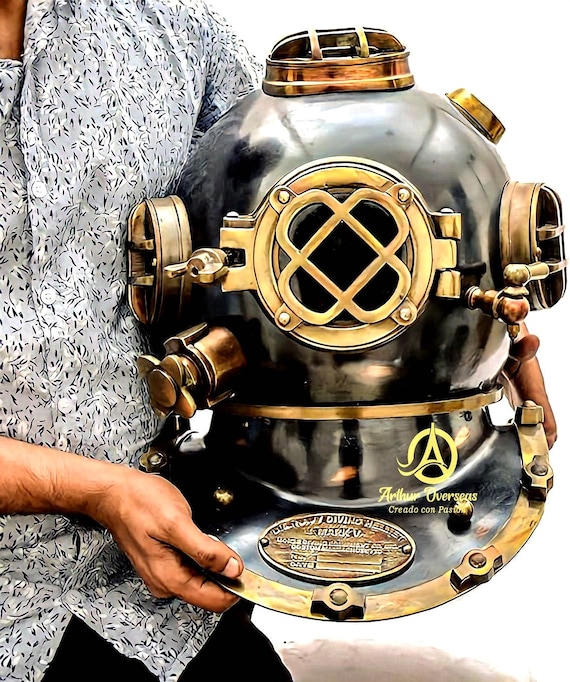 潜水ヘルメット 東京南千住 TOA 東亜潜水機 潜水ヘルメット 真鍮製 約