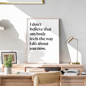 Oasis, wydruk Wonderwall, wydruk Bold, wydruk typograficzny, wydruk cyfrowy, miłość, Boże Narodzenie, Xmas