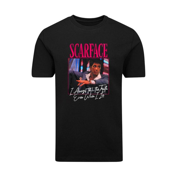 Scarface Immer die Wahrheit sagen Herren T-Shirt, auch wenn ich Tony Montana Unisex T-Shirt lüge