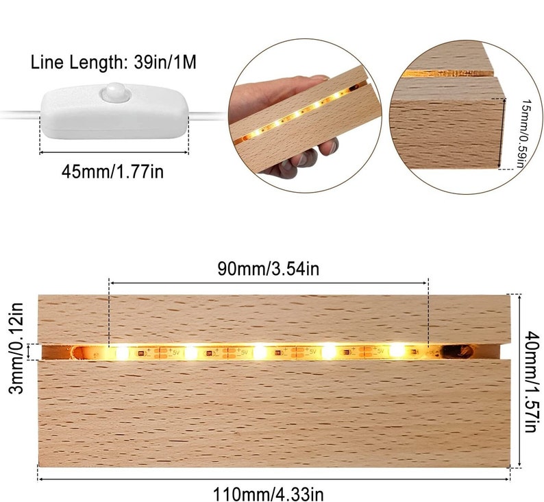 Personalisiertes Acrylampe Herz , Nachttischlampe ,Romantische Partnergeschenk. Liebeslampen , Hochzeitsgeschenk, Valentingstag 画像 7