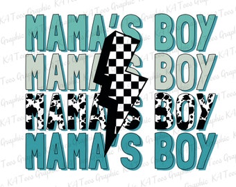 Mama's Boy PNG, Mama Png, Distressed Boy Mom Png, Mother's Day Png, Baby Boy, Kids, Mommy's Little Boy, Sublimation Design Downloads